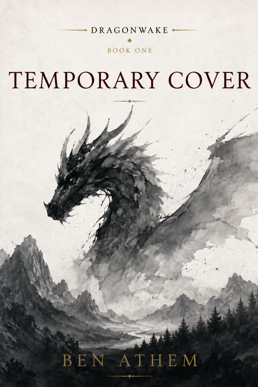 Temporary cover for The Forty-Fourth Mark by Ben Athem